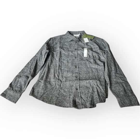 Longfellow Gray Button-Up Shirt - Picture 1 of 1